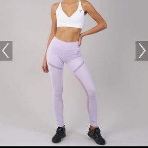 Gymshark Lilac workout leggings